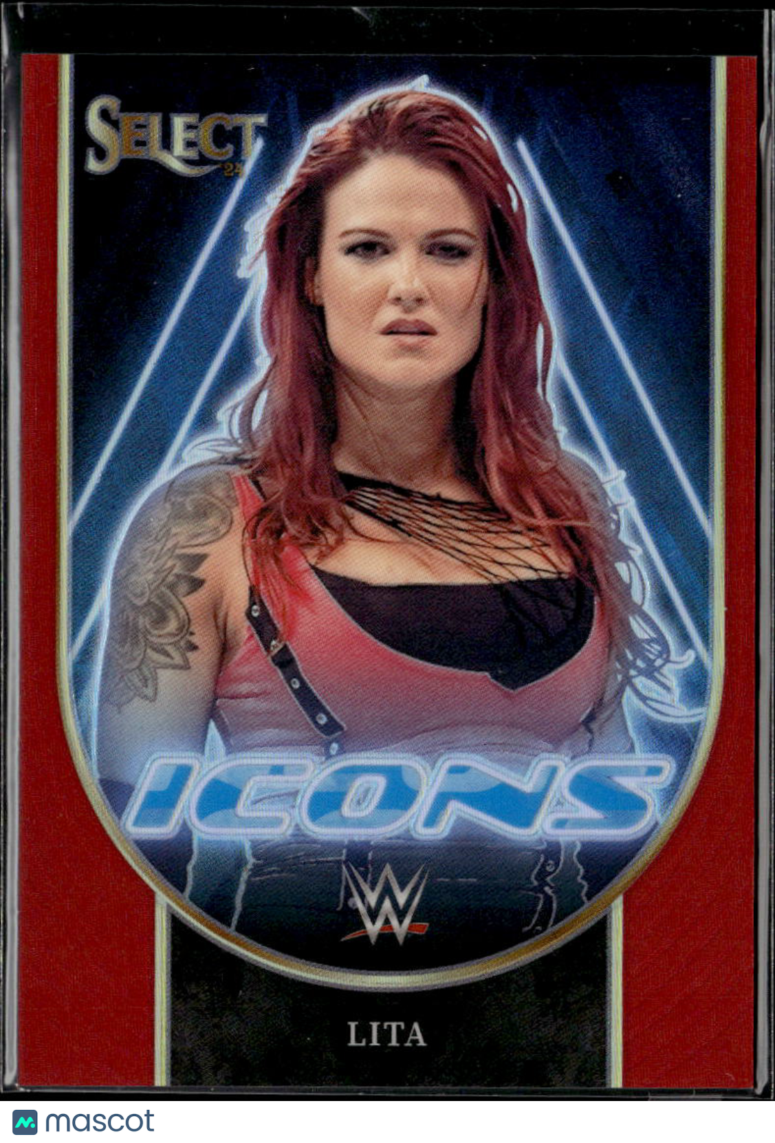 Lita 2024 Panini Select WWE Prizm Icons Red WWE