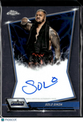 Solo Sikoa 2026 Topps Chrome WWE Auto Autograph The Bloodline