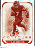 Bijan Robinson 2025 Phoenix Contours Pandora Prizm 32/249 Atlanta Falcons