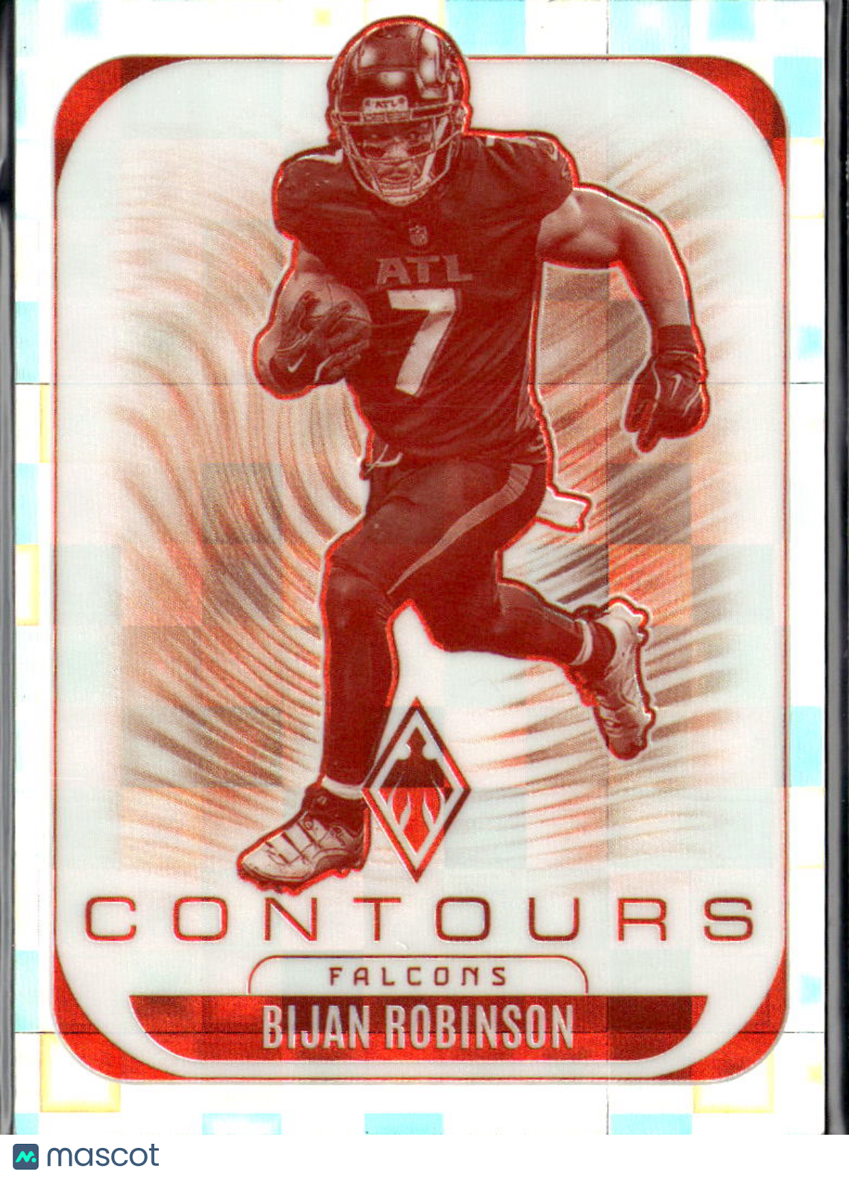 Bijan Robinson 2025 Phoenix Contours Pandora Prizm 32/249 Atlanta Falcons