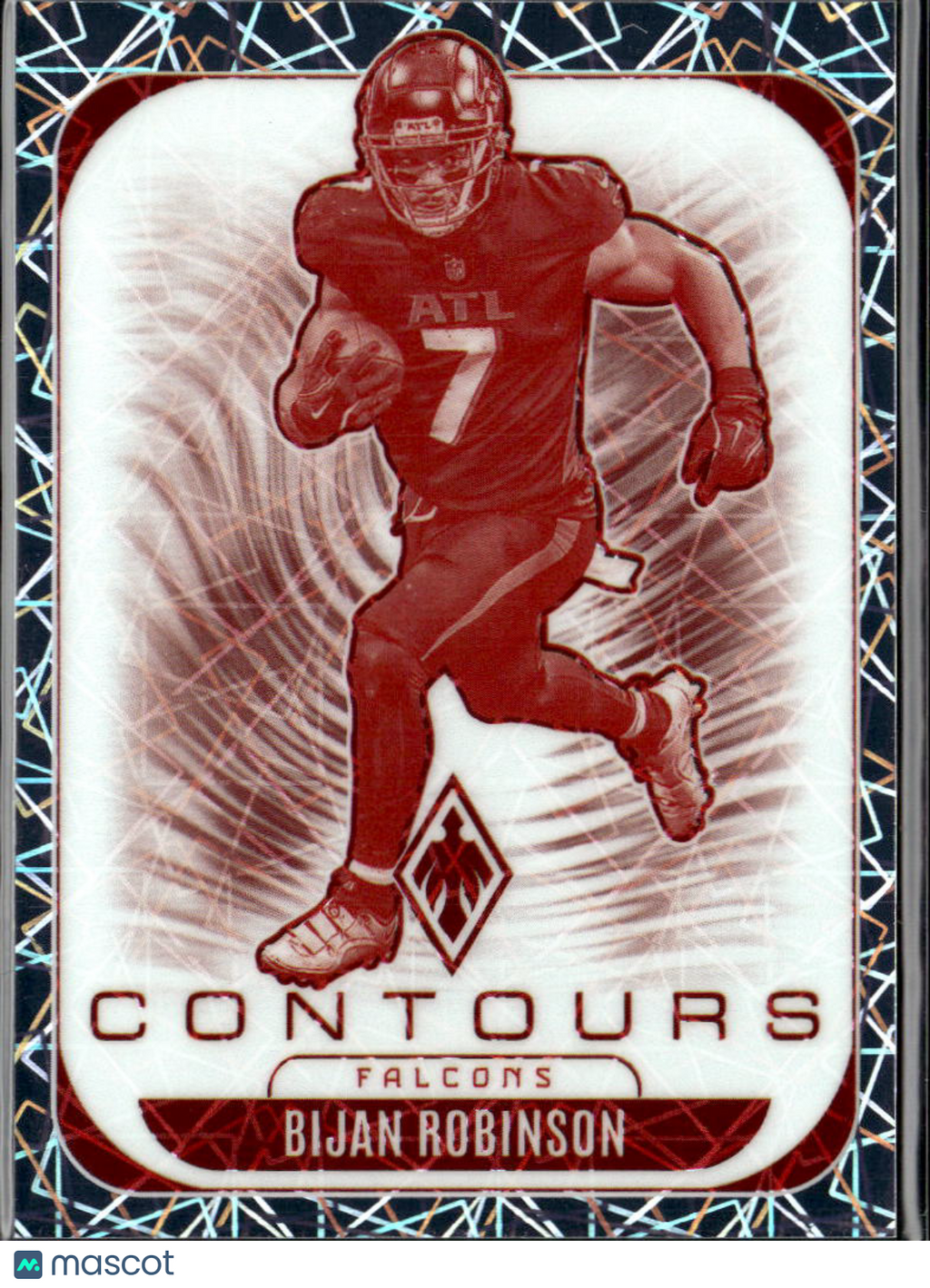 Bijan Robinson 2025 Phoenix Contours Lazer Velocity 138/149 Atlanta Falcons