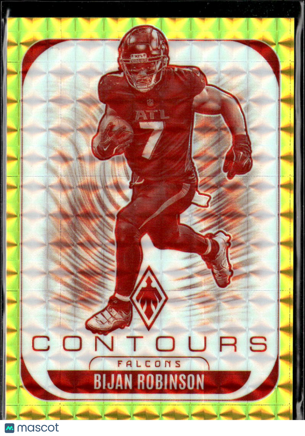 Bijan Robinson 2025 Phoenix Contours Gold 85/149 Atlanta Falcons