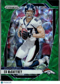 Ed McCaffrey 2024 Panini Prizm Green Scope Prizm 11/75 Denver Broncos
