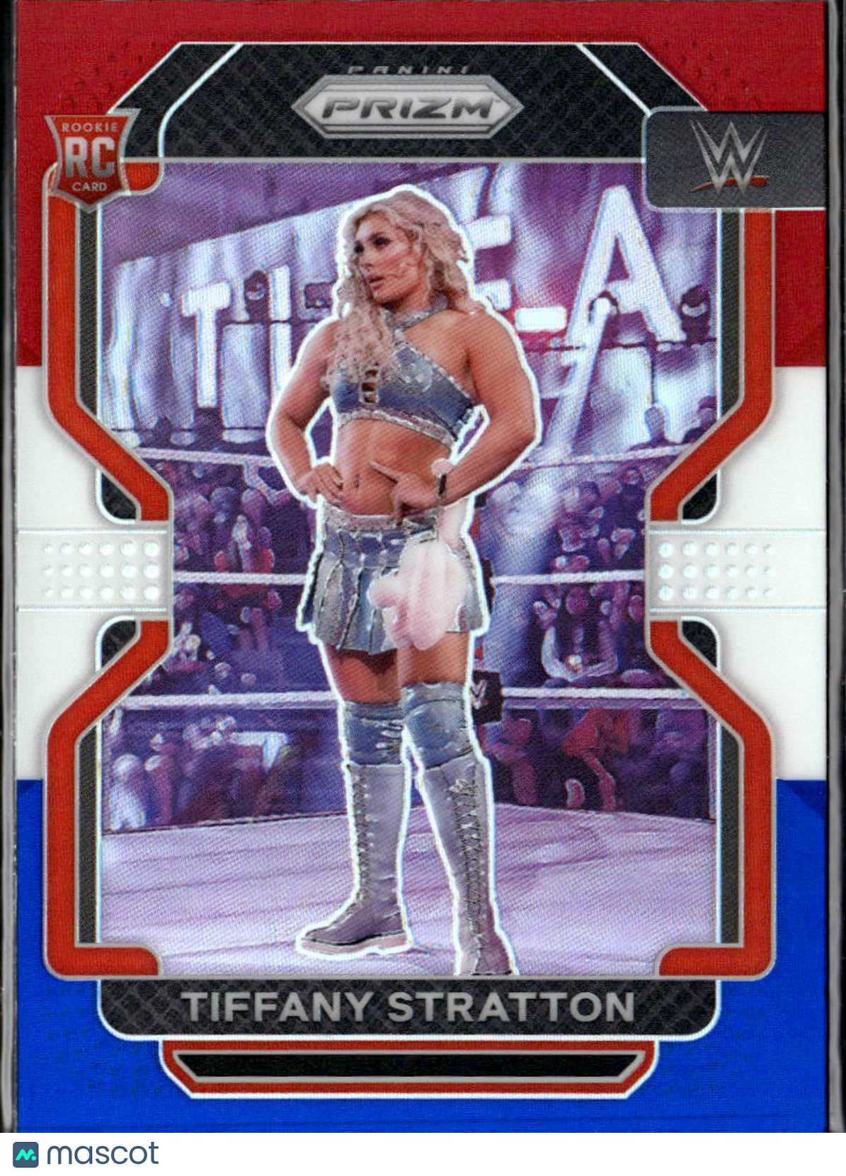 Tiffany Stratton 2022 Prizm WWE RC Rookie Red White Blue NXT #104