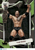 The Rock 2023 Panini Chronicles Ring Royalty WWE Red 86/199 WWE
