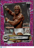 Hulk Hogan 2025 Topps Chrome WWE Legends Pink Shimmer Refractor WWE