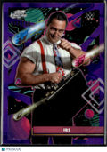 IRS 2026 Topps Chrome Cosmic WWE Purple Refractor 79/150