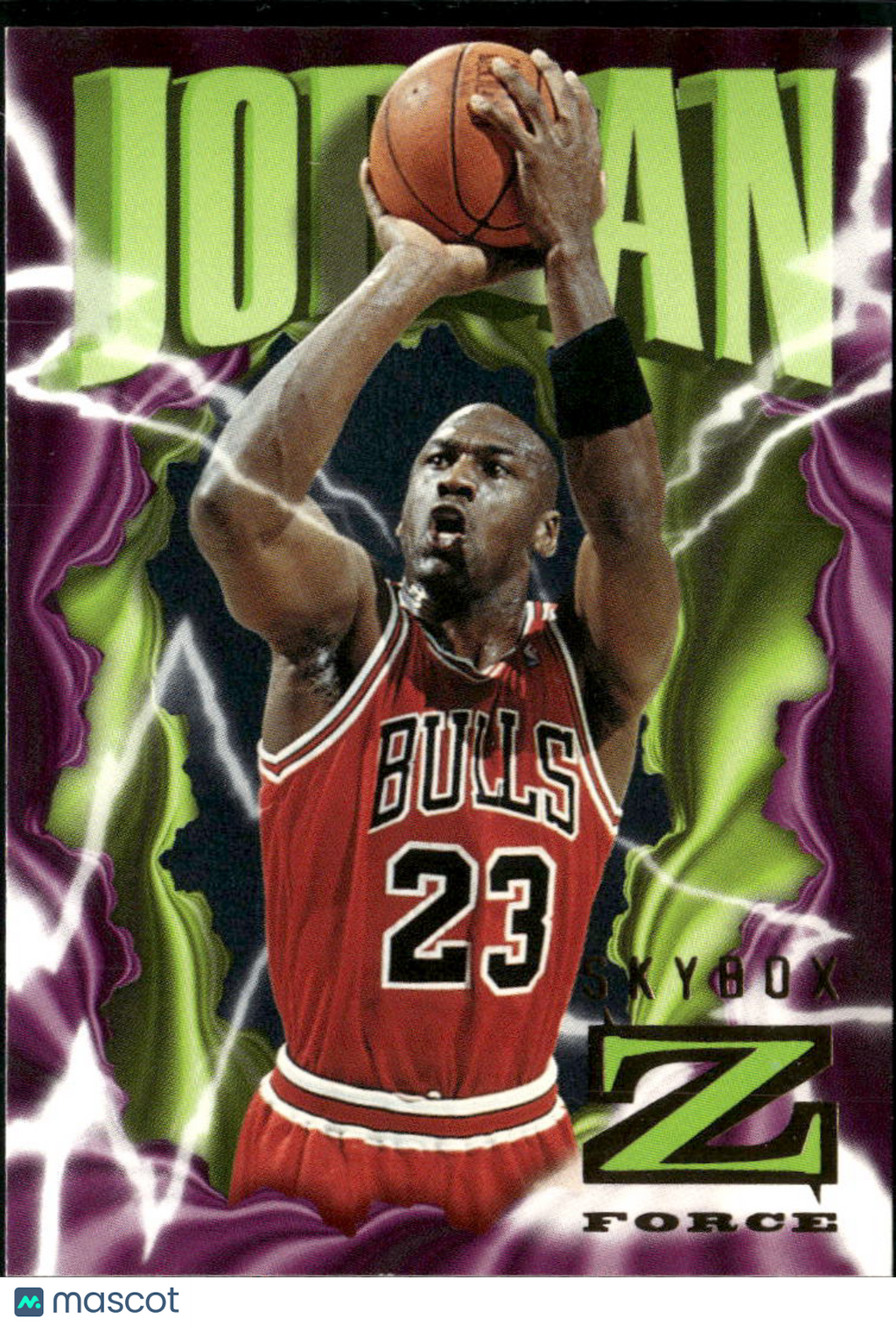 Michael Jordan 1996 SkyBox Z-Force Chicago Bulls