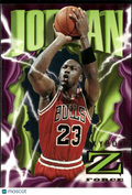 Michael Jordan 1996 SkyBox Z-Force Chicago Bulls