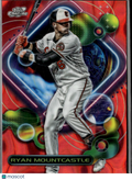 Ryan Mountcastle 2023 Topps Chrome Cosmic Red Refractor /5 Baltimore Orioles