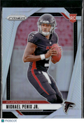 Michael Penix Jr. 2024 Panini Prizm Silver Prizm Rookie RC Atlanta Falcons