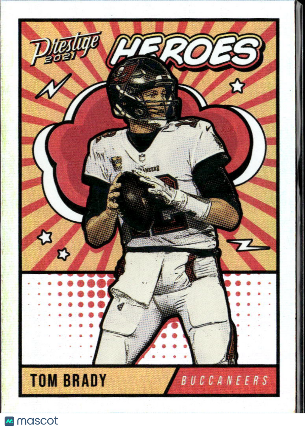 Tom Brady 2021 Panini Prestige Heroes Insert Tampa Bay Buccaneers