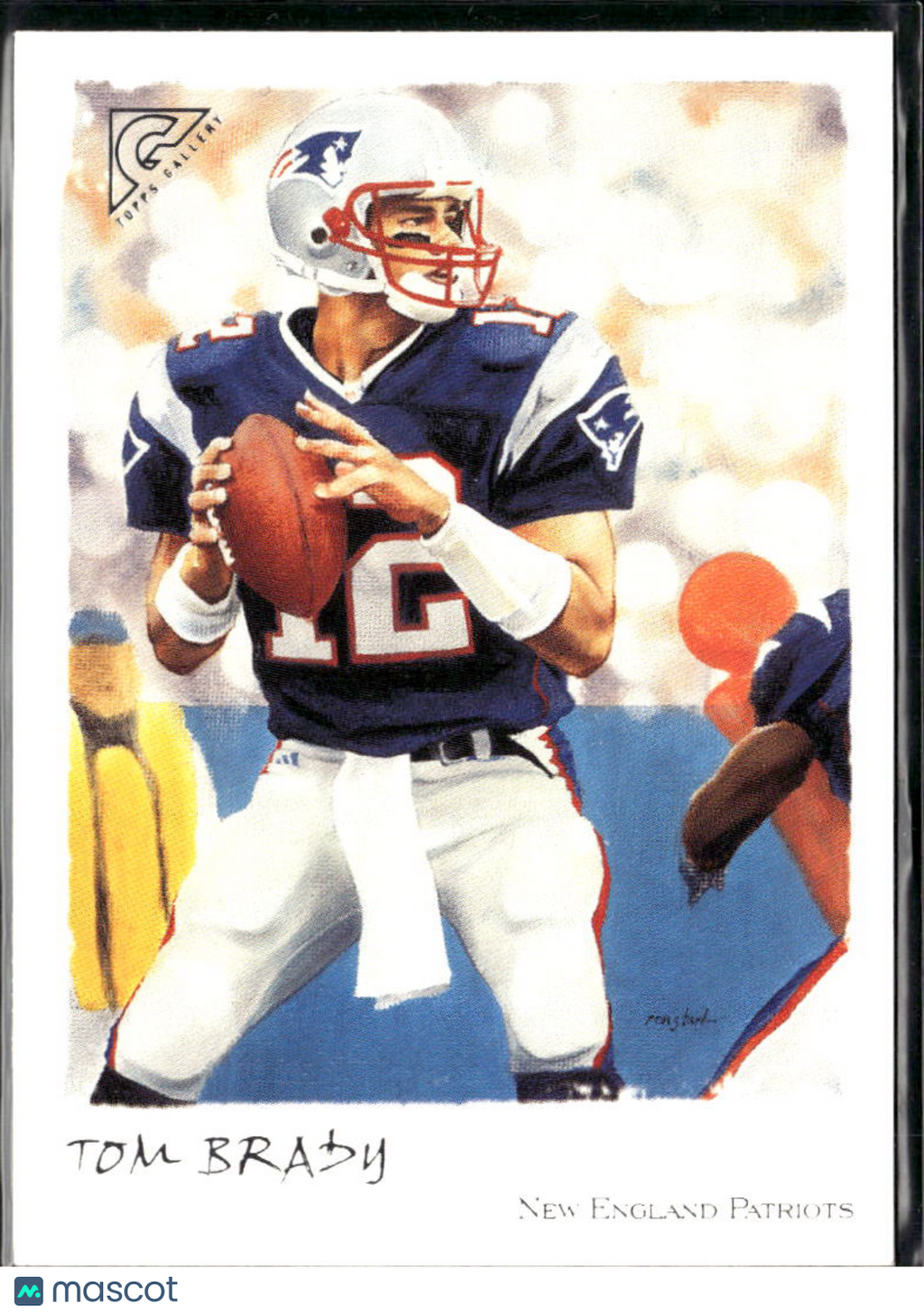 Tom Brady 2002 Topps Gallery Card #50 New England Patriots