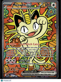 Meowth EX 2026 Mega Evolution – Ascended Heroes Etched Secret Rare SAR #121/88