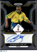 Roberto Carlos 2022 Prizm FIFA World Cup Auto Autograph Brazil