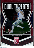 Jeff Heath 2019 Panini Donruss Elite Dual Threats Dallas Cowboys