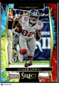 Roger Lewis 2017 Select RC Tie-Dye Prizm Rookie 9/25 New York Giants