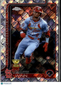Masyn Winn 2025 Topps Chrome Rookie Cup Logo SSP SHORTPRINT St. Louis Cardinals