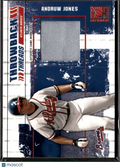 Andruw Jones / Chipper Jones 2003 Elite Throwback Game Worn Jersey 82/125 Braves