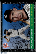 Paul Goldschmidt 2025 Topps Chrome Platinum Black Refracor 8/10 NY Yankees