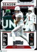 Trey McBride 2025 Contenders Ticket Stub 3/85 Arizona Cardinals