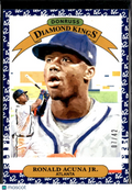 Ronald Acuna Jr. 2019 Donruss Diamond Kings Jackie Robinson Day 7/42 Braves