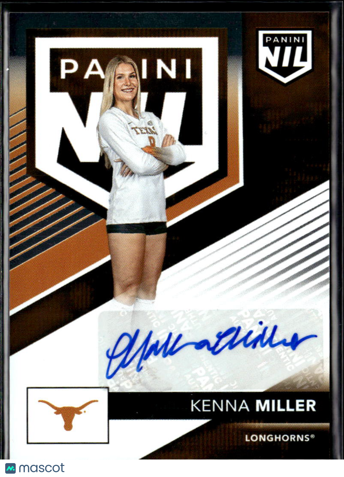 Kenna Miller 2025 Panini NIL Auto Autograph Texas Longhorns