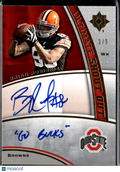 Brian Robiskie 2009 Upper Deck Ultimate Inscription Auto Autograph /5 Ohio State