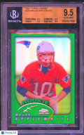 Major Applewhite 2002 Topps Chrome Refractor Rookie Longhorns Patriots BGS 9.5