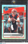 Joe Burrow 2020 Optic Rated Rookie Silver HOLO Prizm #151 Cincinnati Bengals