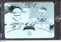 Brian Bosworth / Tommy McDonald 2008 Press Pass Printing Plate 1/1 Oklahoma