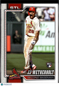 JJ Wetherholt 2026 Topps Series Two Image Variation SSP RC St. Louis Cardinals