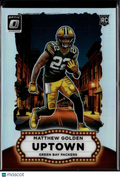 Matthew Golden 2025 Optic Uptown SSP CASE HIT RC Green Bay Packers
