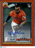 Brice Matthews 2026 Topps Chrome '91 Orange Auto Autograph RC 8/25 Astros