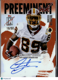 Santana Moss 2025 Topps Signature Class Orange Auto Autograph 16/50 Redskins