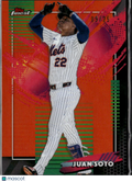 Juan Soto 2026 Topps Finest RARE Orange Refractor 8/25 New York Mets