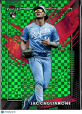 Jac Caglianone 2026 Topps Finest RC Green Xfractor Rookie 84/99 KC Royals