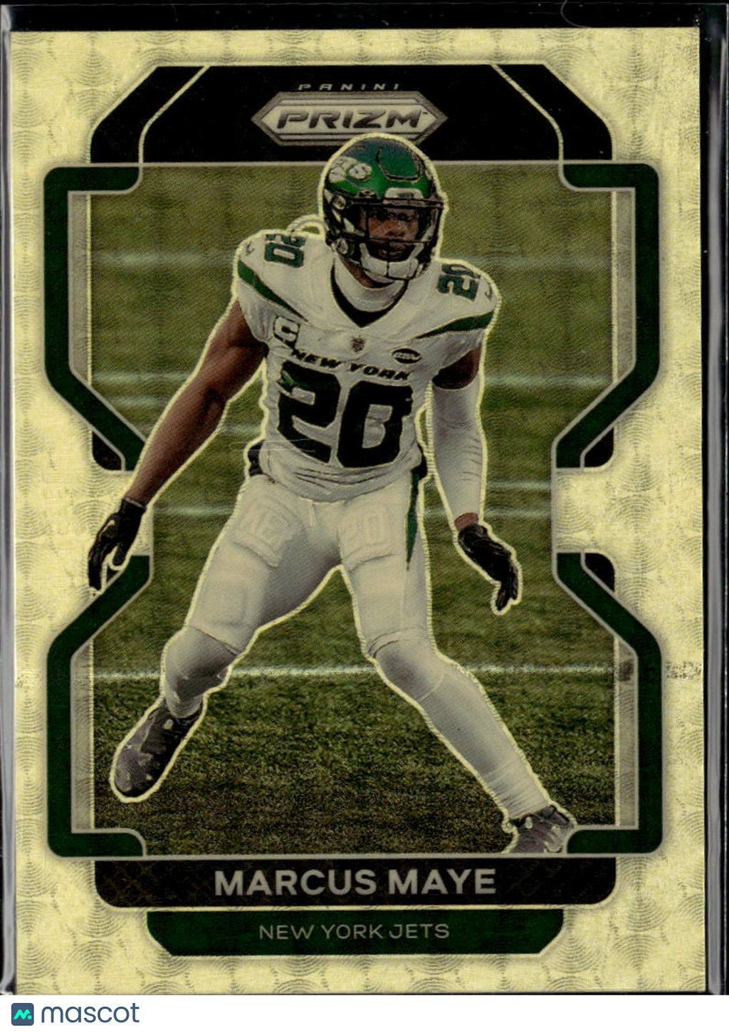 Marcus Maye 2021 Prizm Gold Vinyl Prizm SSP 5/5 New York Jets