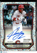 Pablo Nunez 2026 Bowman Chrome 1st Auto Autograph 204/299 Cincinnati Reds
