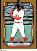 Enddy Azocar 2026 Bowman 1st GOLD Rookie RC 35/50 Boston Red Sox