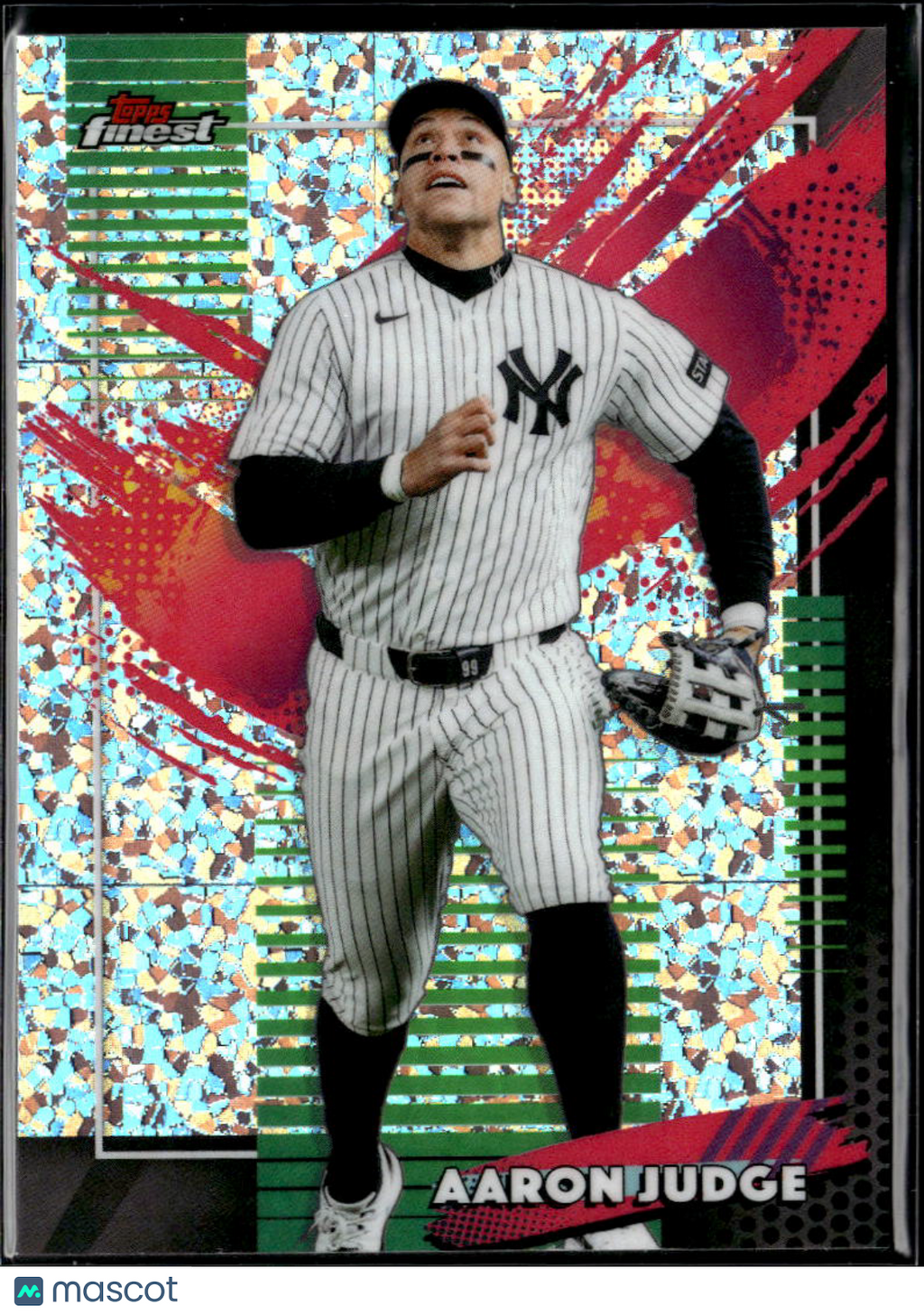 Aaron Judge 2026 Topps Finest Mini Diamond Refractor New York Yankees