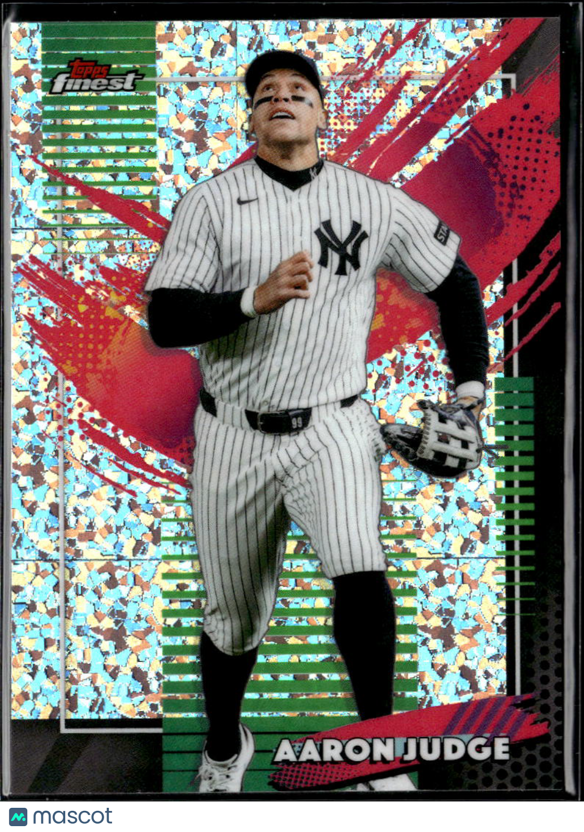 Aaron Judge 2026 Topps Finest Mini Diamond Refractor New York Yankees