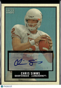 Chris Simms 2009 Topps Magic Auto Autograph SSP Texas Longhorns