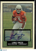 Limas Sweed 2009 Topps Magic Auto Autograph SSP Texas Longhorns