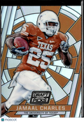 Jamaal Charles 2016 Prizm Draft Picks Stained Glass SSP Texas Longhorns