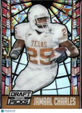 Jamaal Charles 2015 Prizm Draft Picks Stained Glass SSP Texas Longhorns