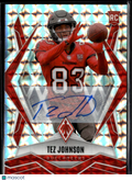 Tez Johnson 2025 Phoenix Auto Autograph Rookie RC Tampa Bay Buccaneers