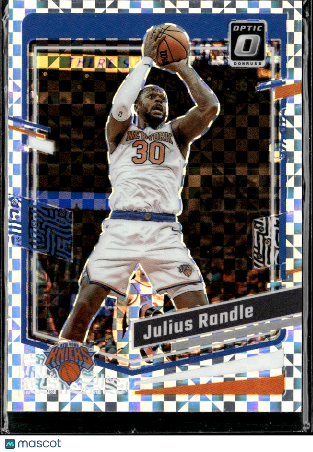 Julius Randle 2023-24 Optic Checkerboard Prizm SSP New York Knicks