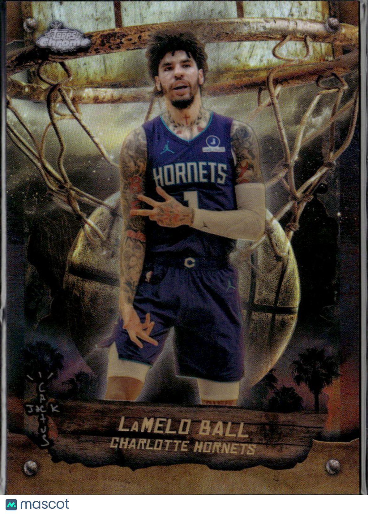 LaMelo Ball 2026 Topps Chrome Cactus Jack Astrovision SSP CASE HIT Hornets