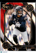 Caleb Williams 2024 Select Club Level Red Black Prizm RC Chicago Bears